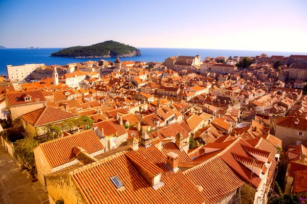 Roofs of Dubrovnik — Stock Photo, Image