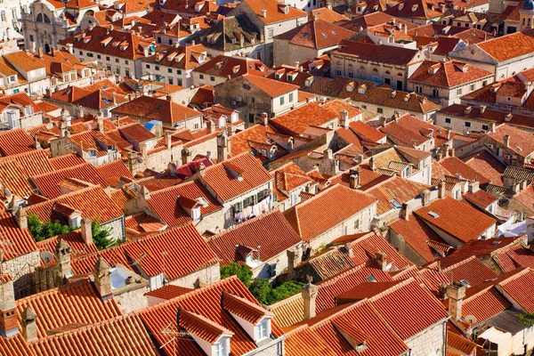 Telhados de Dubrovnik — Fotografia de Stock