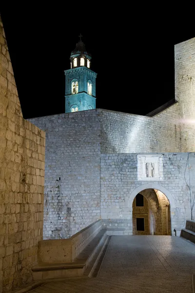 Dubrovnik nattetid — Stockfoto