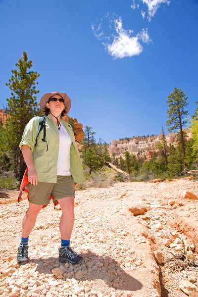 Caminhadas em Bryce Canyon — Fotografia de Stock