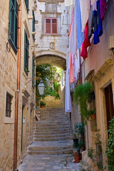 Rua em Dubrovnik — Fotografia de Stock