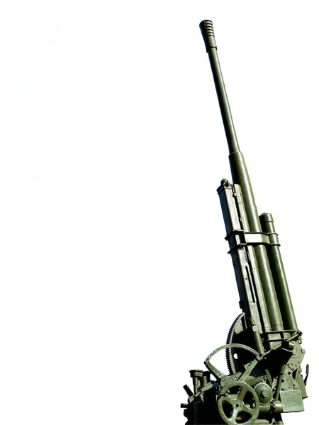 Зенитная пушка — стоковое фото