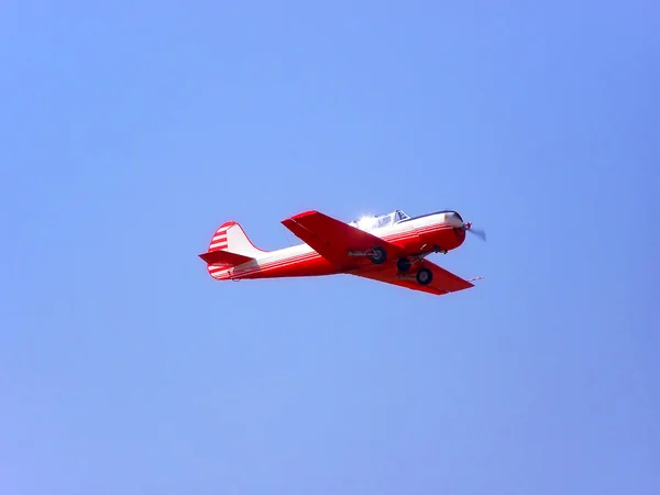 Küçük eğitim uçağı — Stok fotoğraf