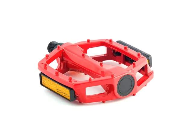 Red cycling pedal — Stock Photo, Image