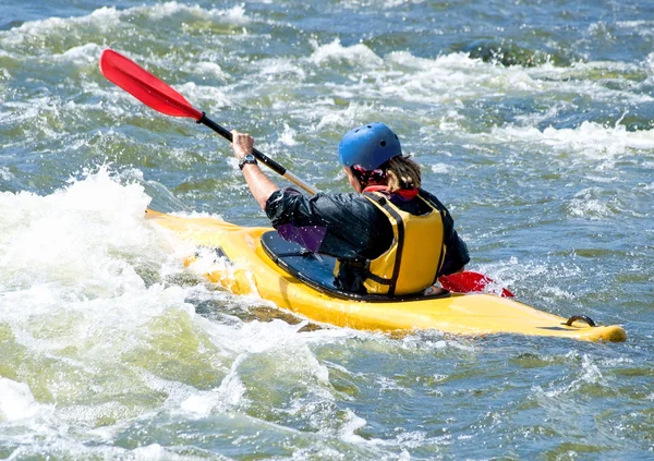 Kayaker. — Fotografia de Stock