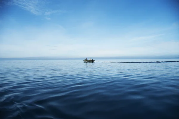小船在海上 — 图库照片