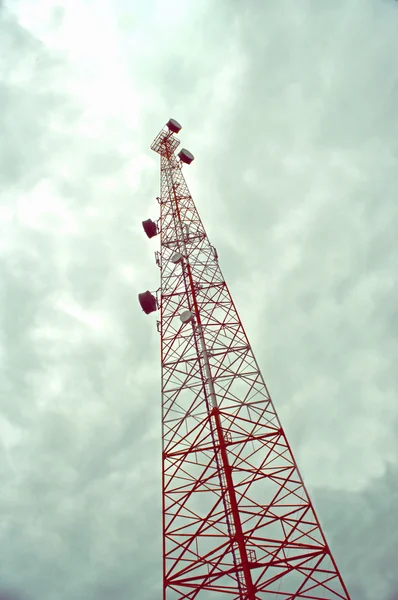 Menara komunikasi seluler — Stok Foto