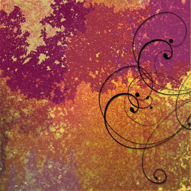 Warm abstract background or paper clipart