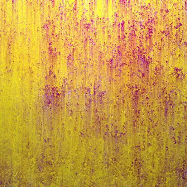 Gele en kastanjebruine smeary olie achtergrond — Stockfoto