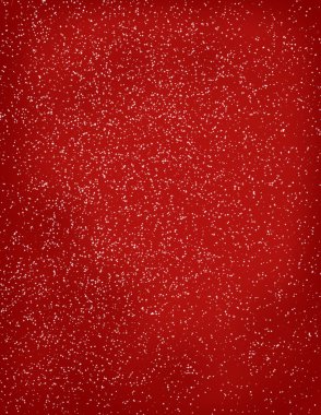 Red snowy background clipart