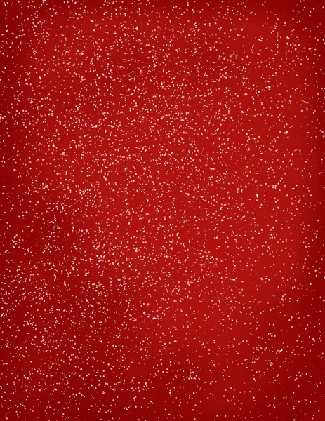 Roter schneebedeckter Hintergrund — Stockfoto