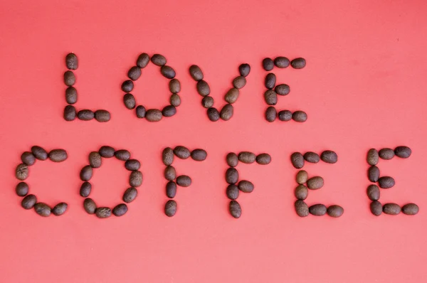 Amor café — Fotografia de Stock