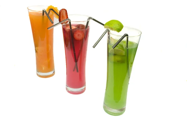 Gekleurde cocktails — Stockfoto