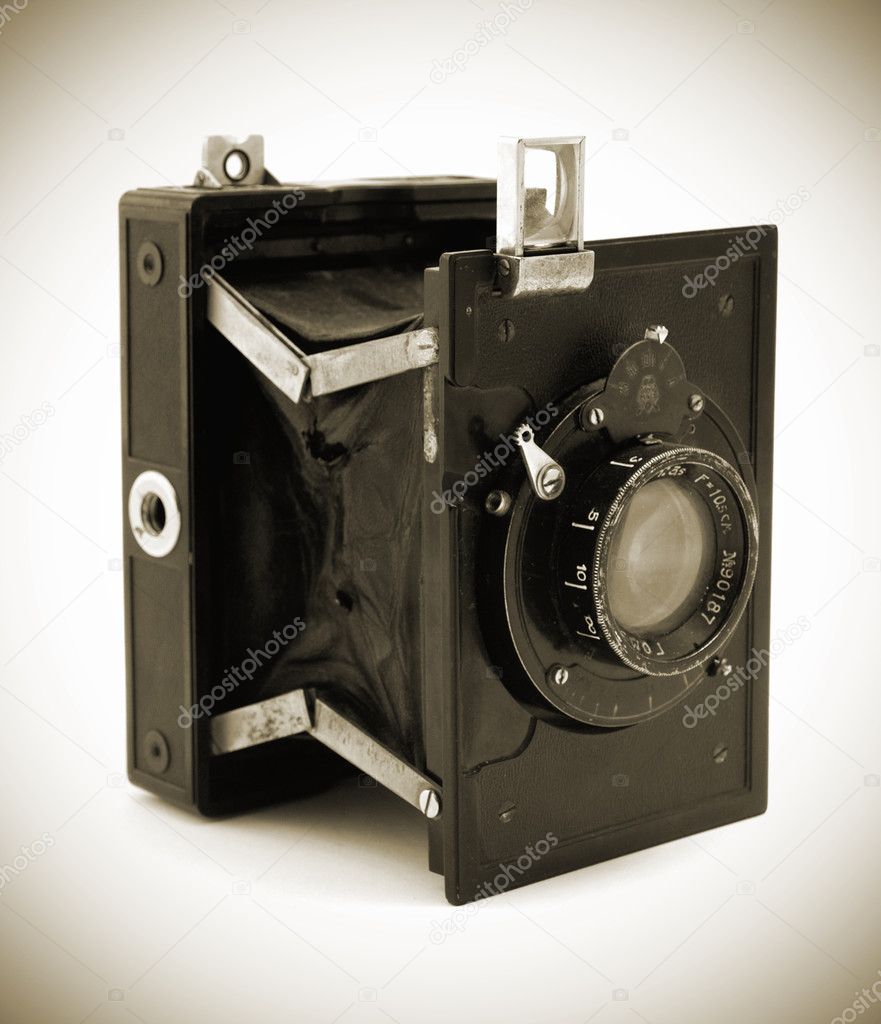 Old photo camera
