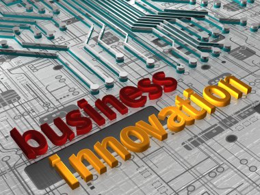 Business Innovation - 3D clipart