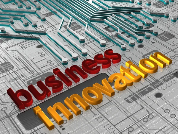 Inovação de negócios - 3D — Fotografia de Stock