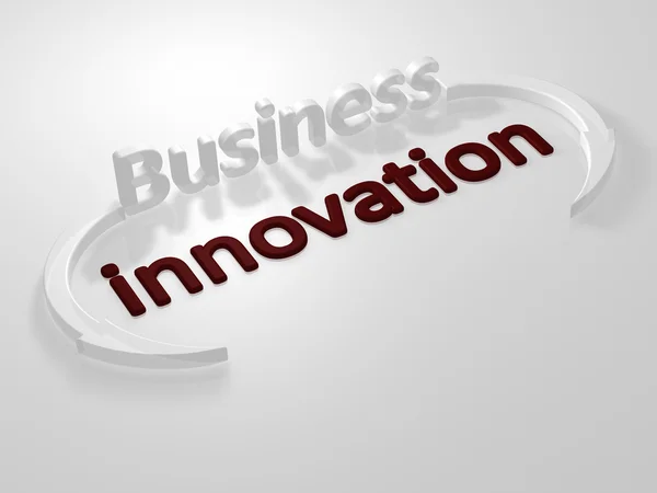 Wirtschaft - Innovation - Buchstaben — Stockfoto
