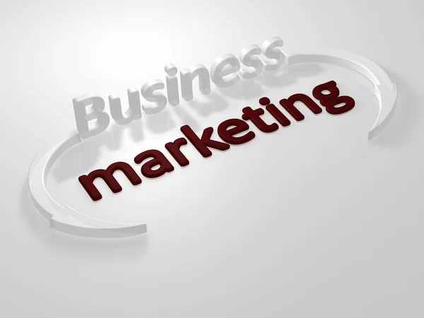 Biznes - marketing - litery — Zdjęcie stockowe