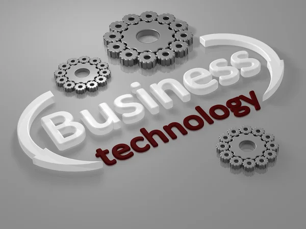 Biznes - technologia - litery — Zdjęcie stockowe
