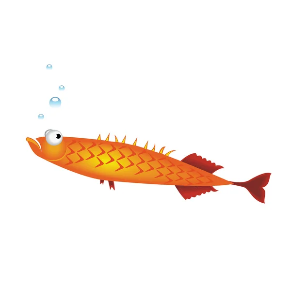 Pesce piccolo — Vettoriale Stock