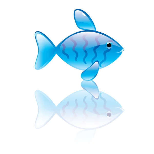 Fisksymbol — Stock vektor