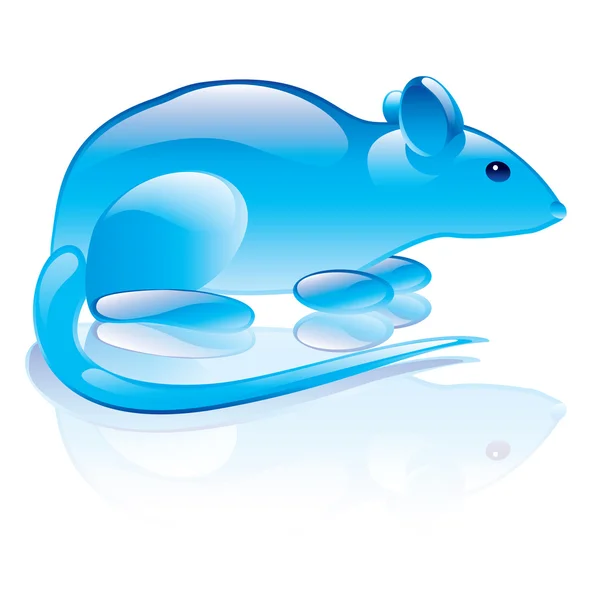 चूहा प्रतीक — स्टॉक वेक्टर