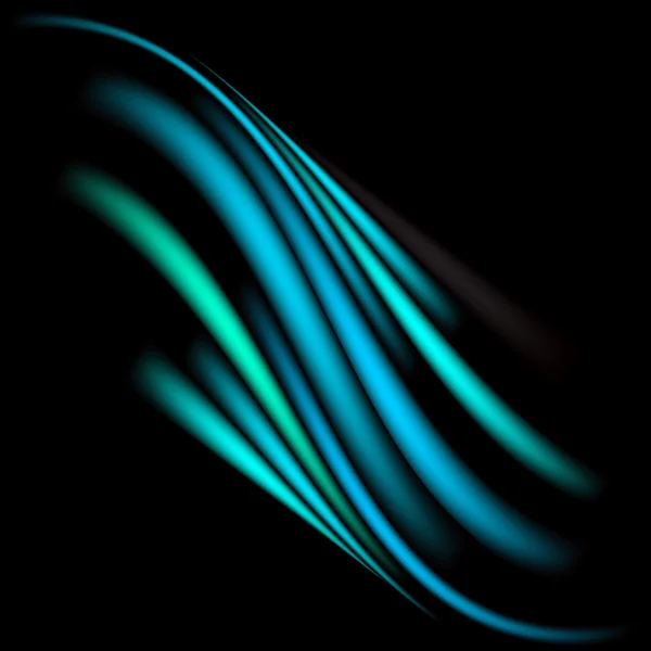 波状の抽象的な明るい背景 — ストックベクタ