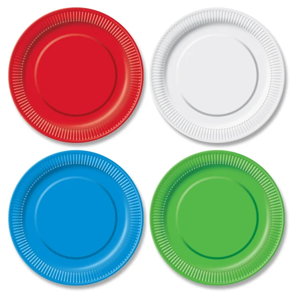 stock image Disposable plates