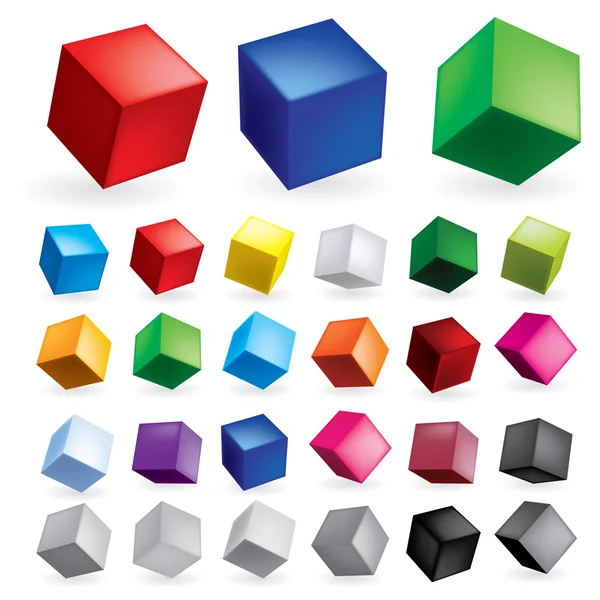 Cubes — Image vectorielle