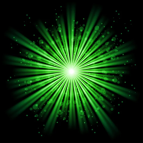 초록 빛 — 스톡 벡터