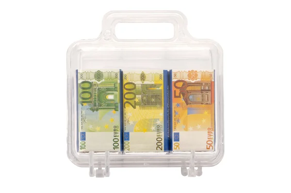 stock image Suitcase full of money