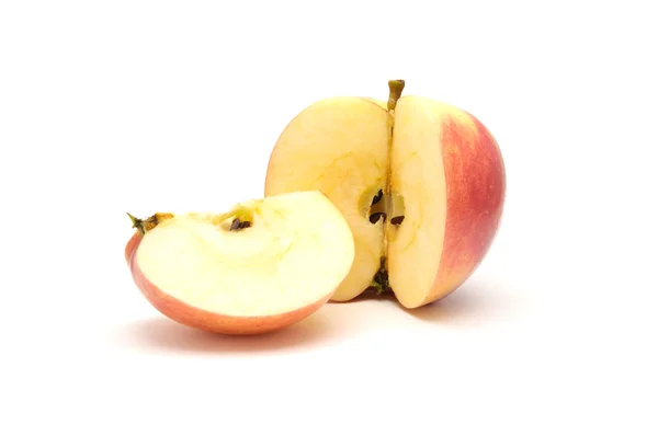 stock image Apple and its slice