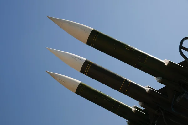 stock image Three missiles