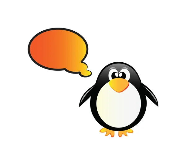 Konuşan penguen — Stok fotoğraf