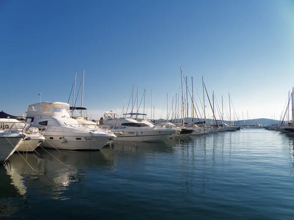 stock image Detail of port in croatia