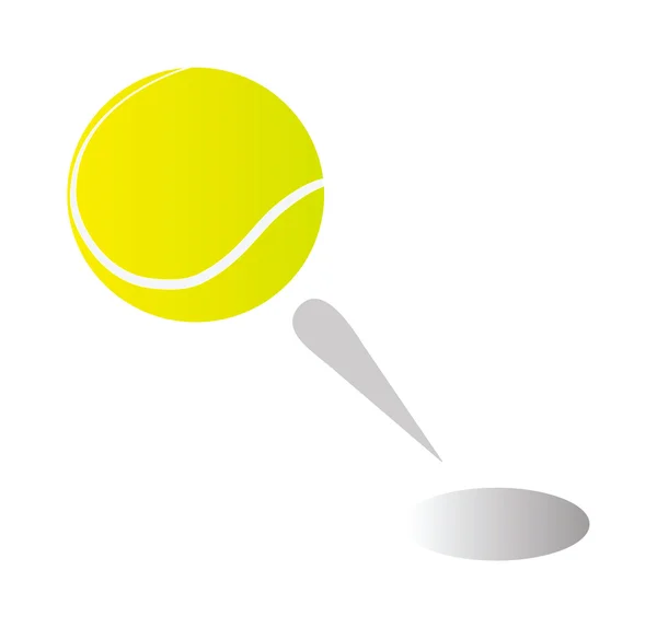 Tennis ball — Stock Photo, Image