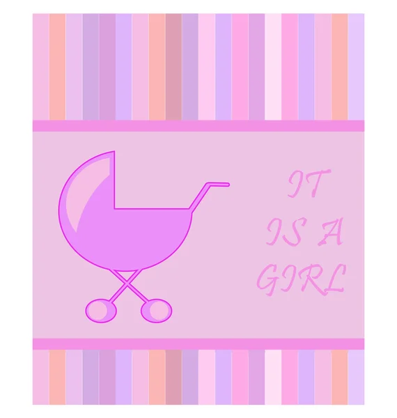 Menina bebê —  Vetores de Stock