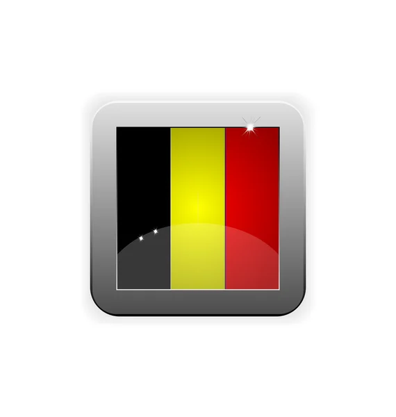 Drapeau de Belgique — Image vectorielle