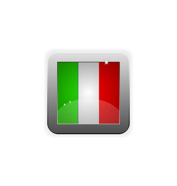 इतालवी ध्वज — स्टॉक वेक्टर