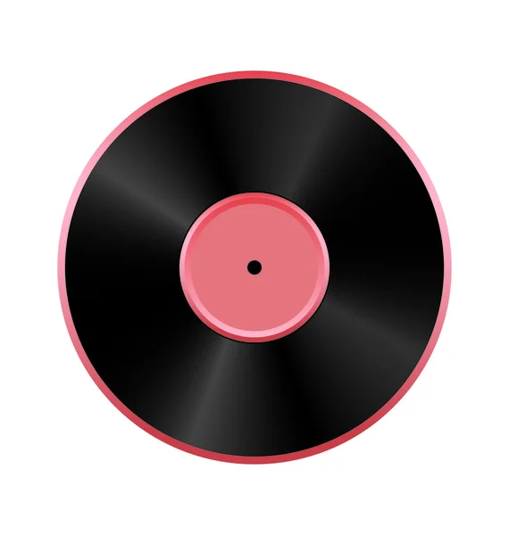 Ancien disque vinyle — Image vectorielle