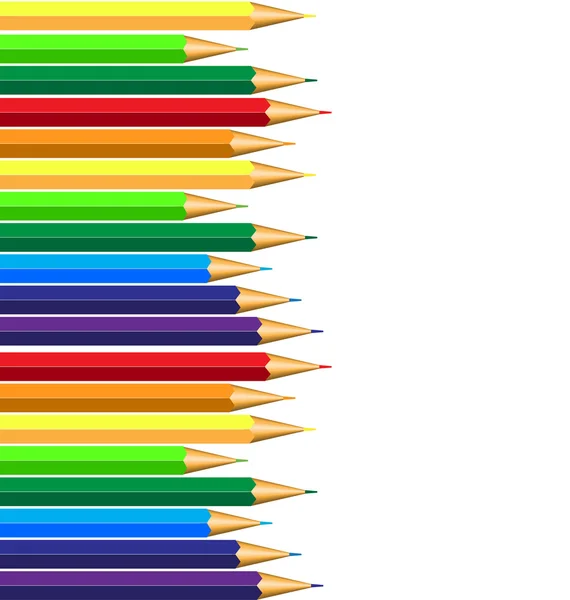 Color pencils — Stock Vector