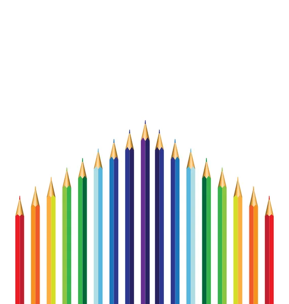 stock vector Color pencils