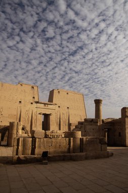 Temple of God Horus in Edfu, Egypt clipart