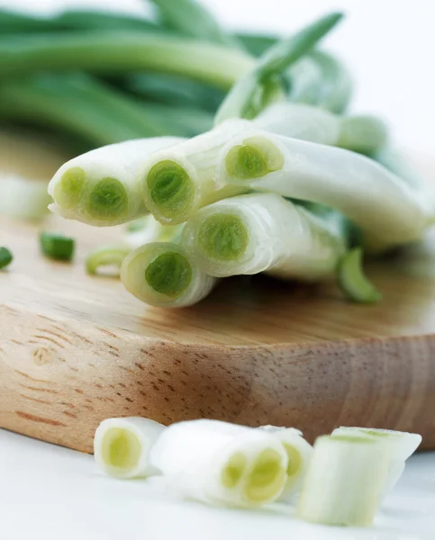 Bunch of green onions — Stock Photo, Image