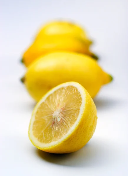 Composizione con limoni — Foto Stock