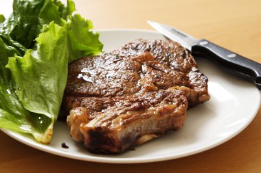 Ribeye steak clipart