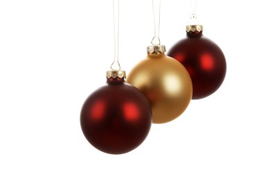 Christmas ornaments clipart