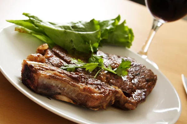 Grillezett steak — Stock Fotó