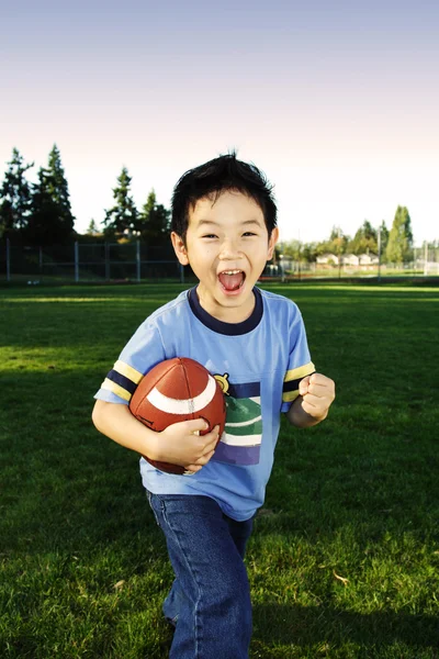 Football boy — Stock Photo, Image