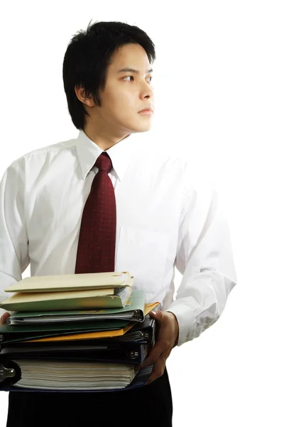 Busy businessman — Stock Photo, Image